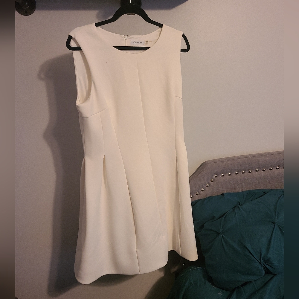 white dress